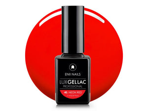 LUX GEL LAC 40. NEON RED 11 ML