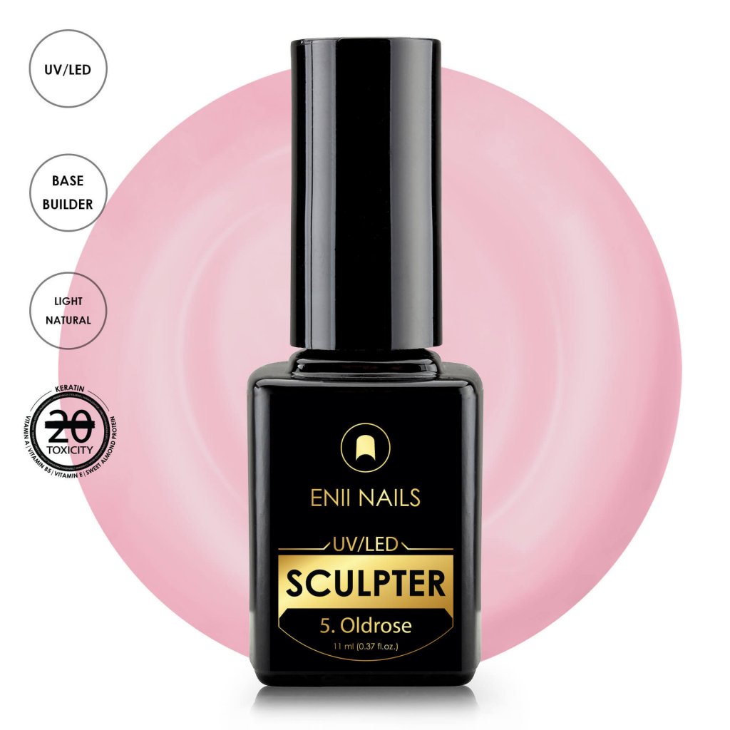 SCULPTER 5.OLDROSE 11 ML - BUILDER UV/LED GEL