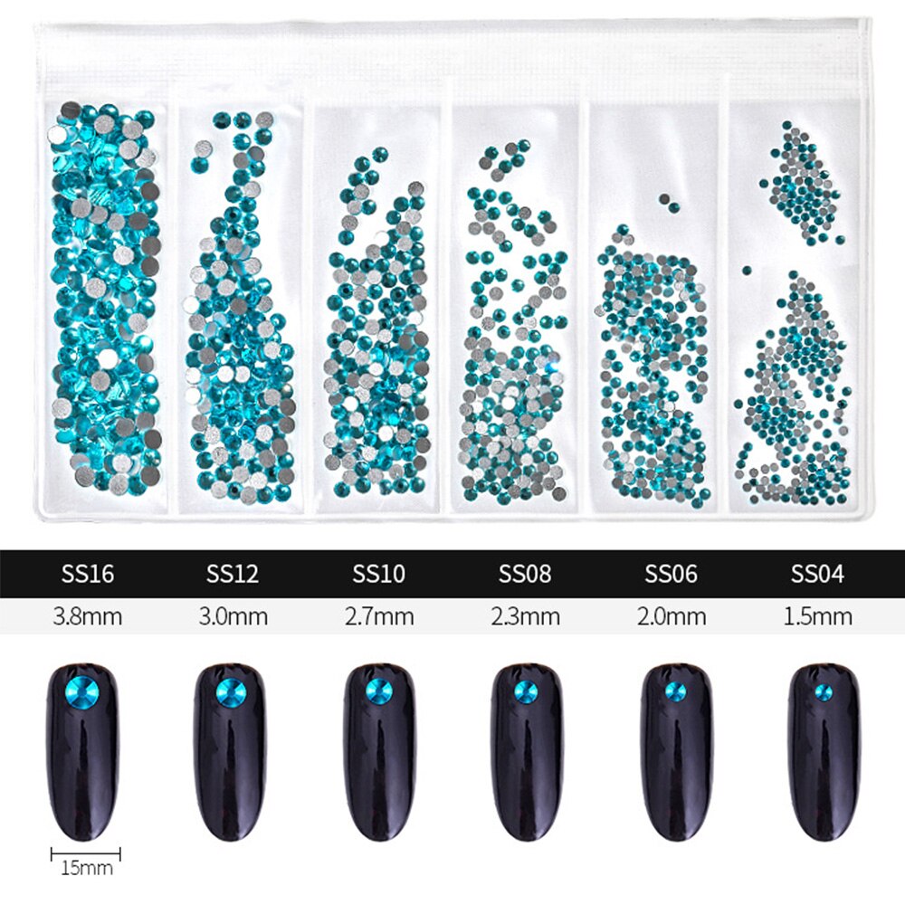 Nailart Strass Steine ca. 1368 Stk. #11
