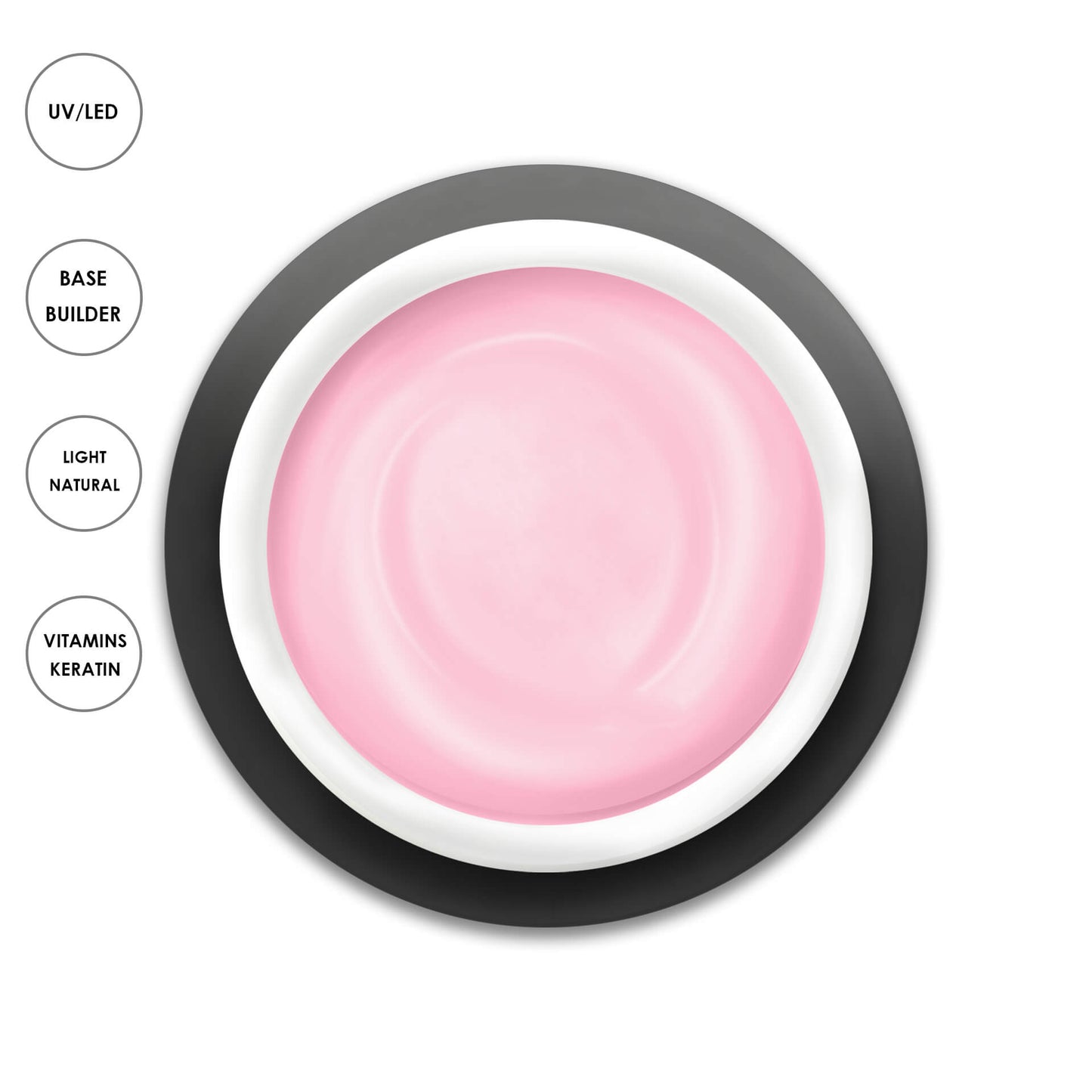 SCULPTER 4. BUBBLEGUM 11 ML - BUILDER UV/LED GEL