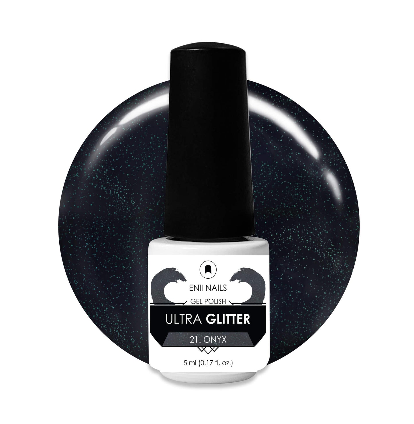 ULTRA GLITTER 21. ONYX 5 ML