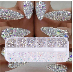 12 BOX*SET STRASS*3D
