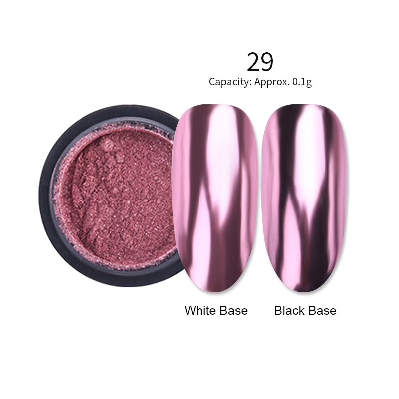 Mirror Nail Powder-Rosa #29