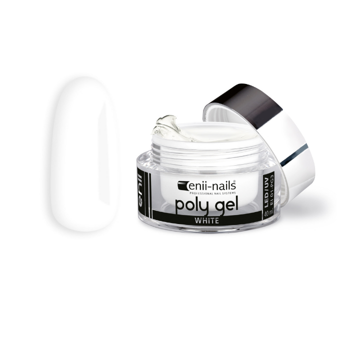 ENII POLY GEL WHITE 40ml