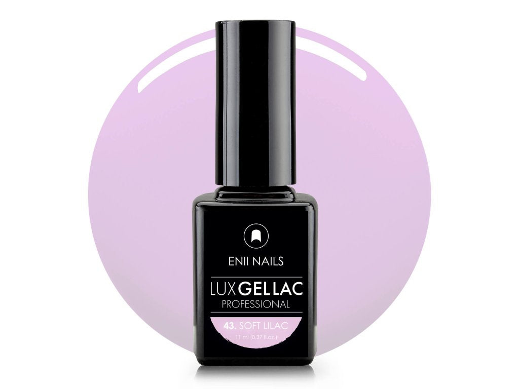 LUX GEL LAC 43. SOFT LILAC 11 ML