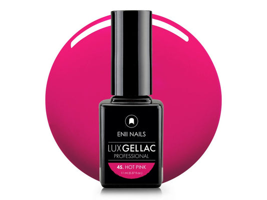 LUX GEL LAC 45. HOT PINK 11 ML