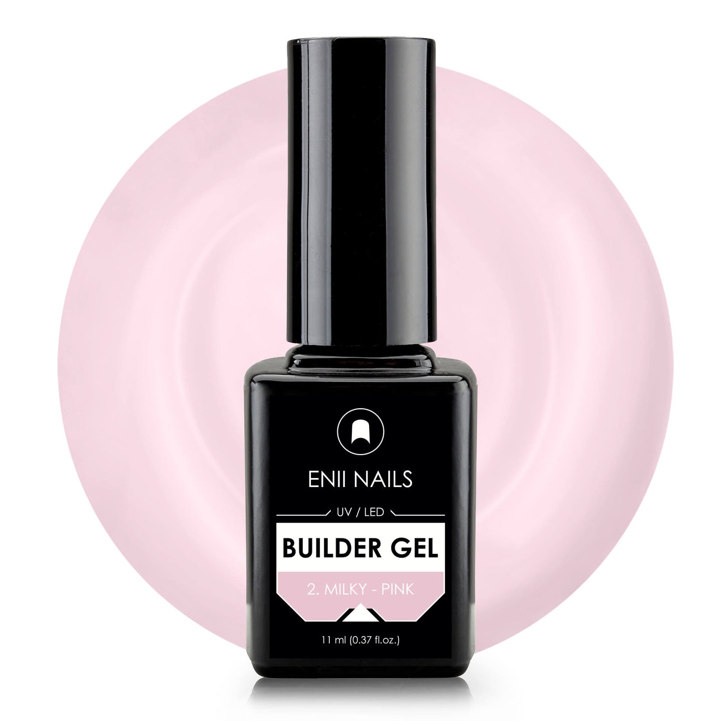 BUILDER GEL BOTTLE 2. MILKY-PINK