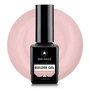 BUILDER GEL BOTTLE 4. GLITTER-NUDE