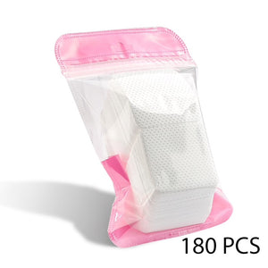 NAIL REMOVER/CLEANER WIPES 180 Stk