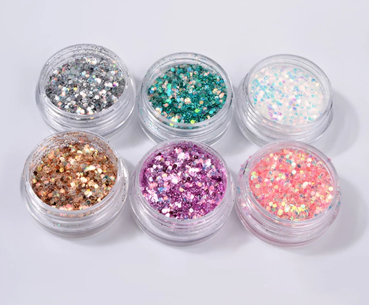 Glitterpuder Set*6